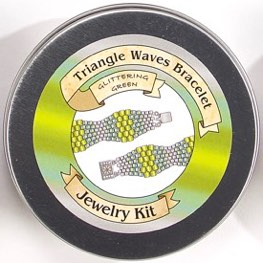 Triangle Waves Kit Glittering Green